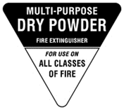 Multi-purpose Dry Powder Extinguisher Identificatio...